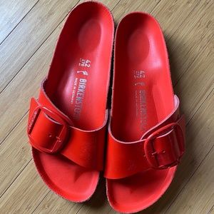 High Shine Birkenstock Madrid Like New